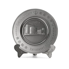 病院退職記念プレート