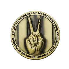 パーソナライズされたロゴメタルゴールドチャレンジオールドコイン