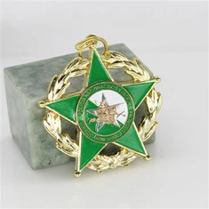 五芒星の金メダル